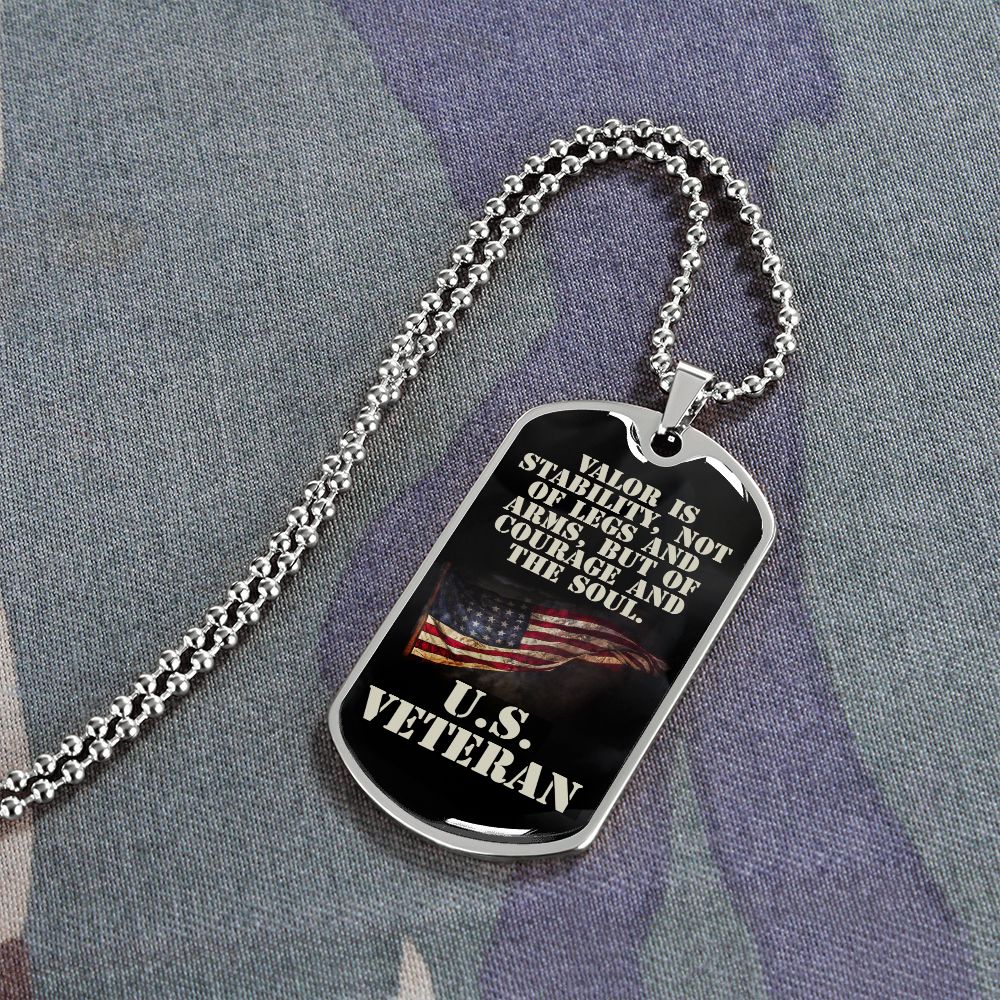 U.S. Veteran Dog Tag