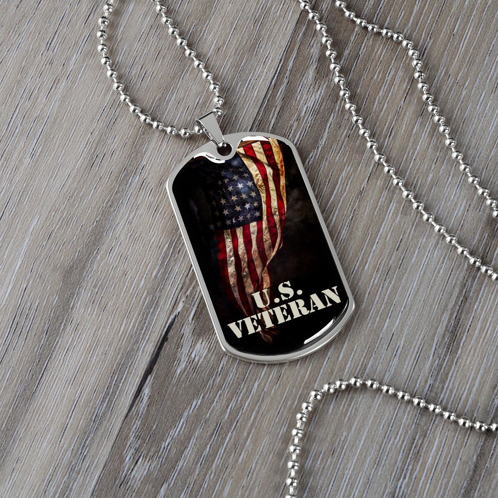 U.S. Veteran Dog Tag
