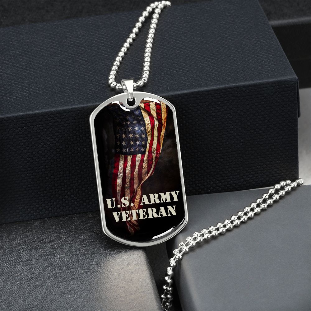U.S. Army Veteran Dog Tag