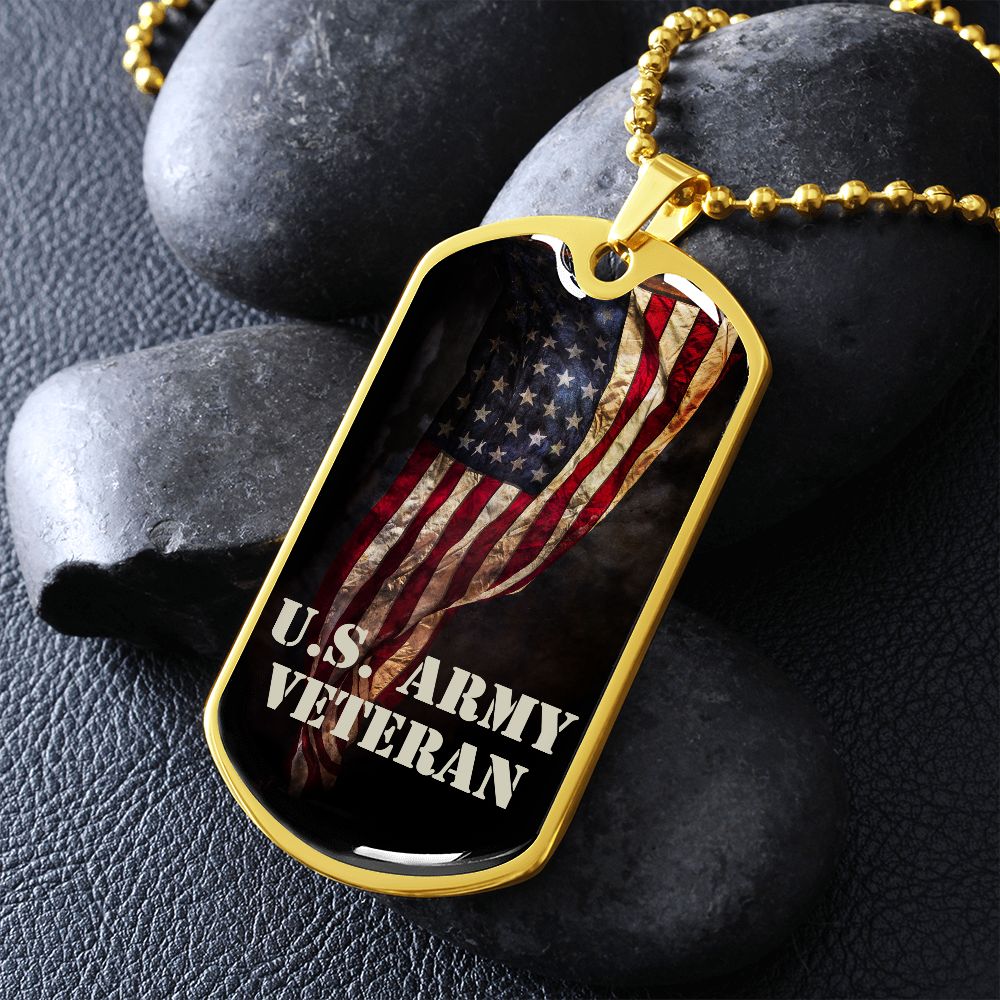 U.S. Army Veteran Dog Tag