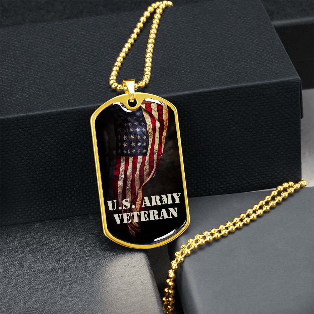 U.S. Army Veteran Dog Tag