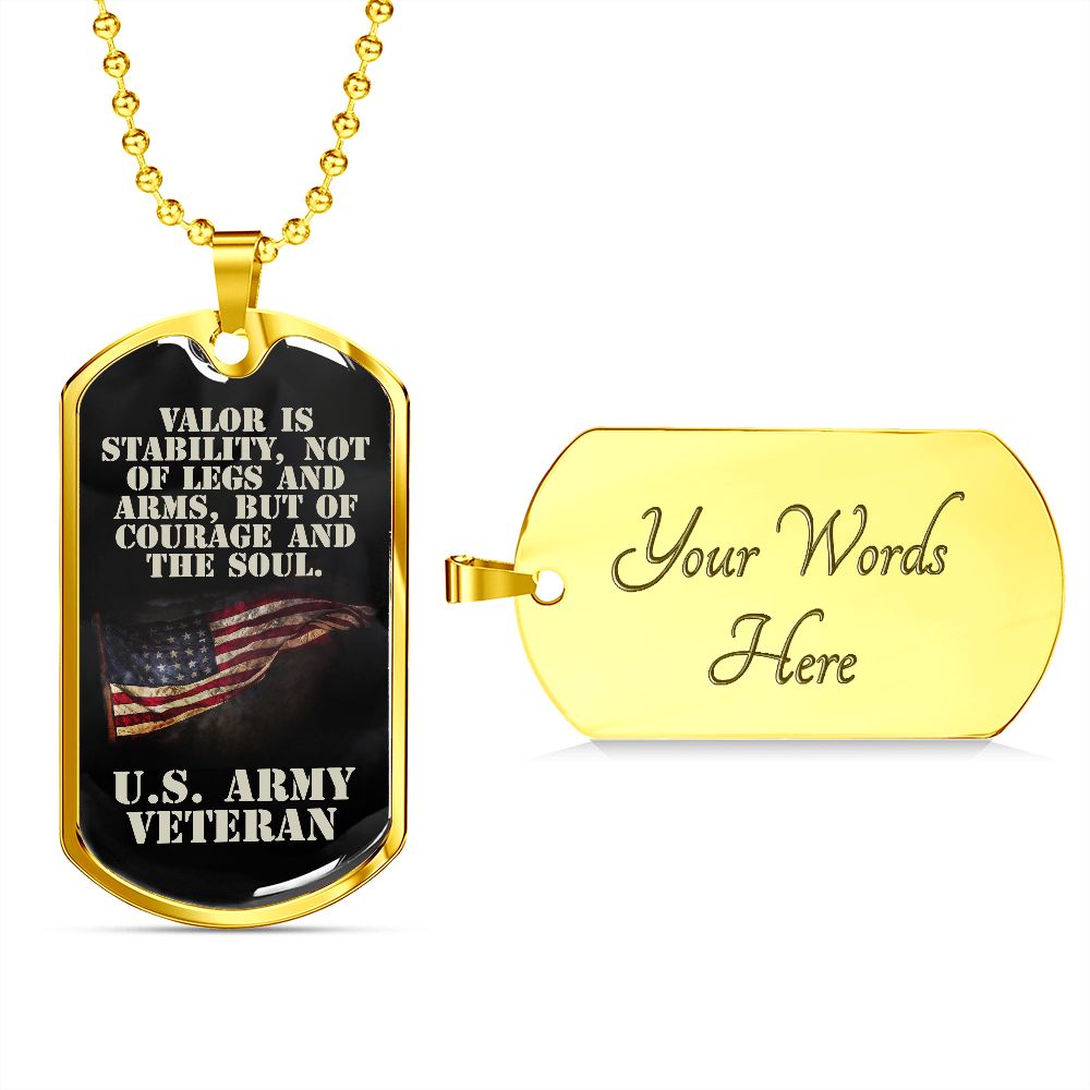 U.S. Army Veteran Dog Tag
