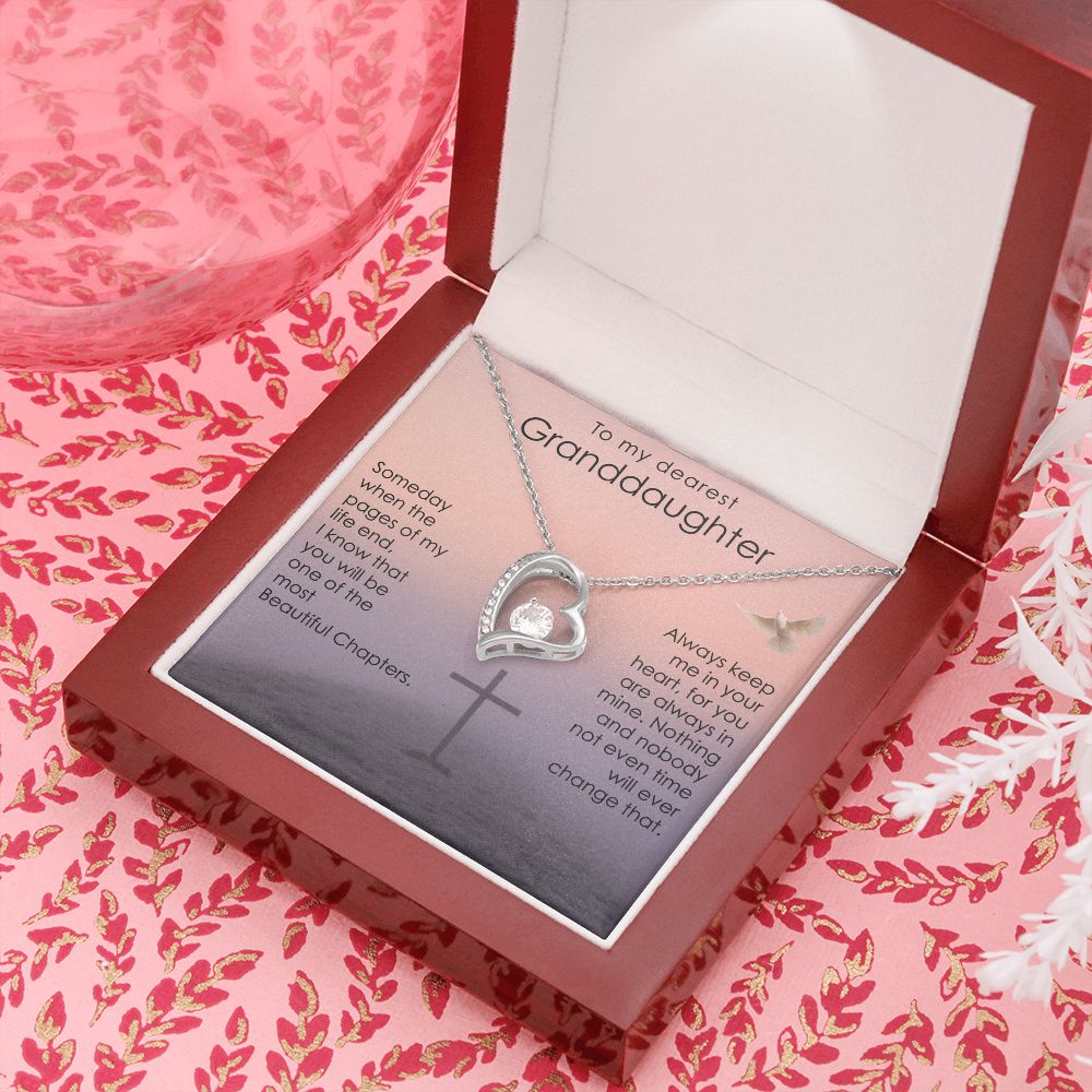 Forever Love Heart, To My Granddaughter