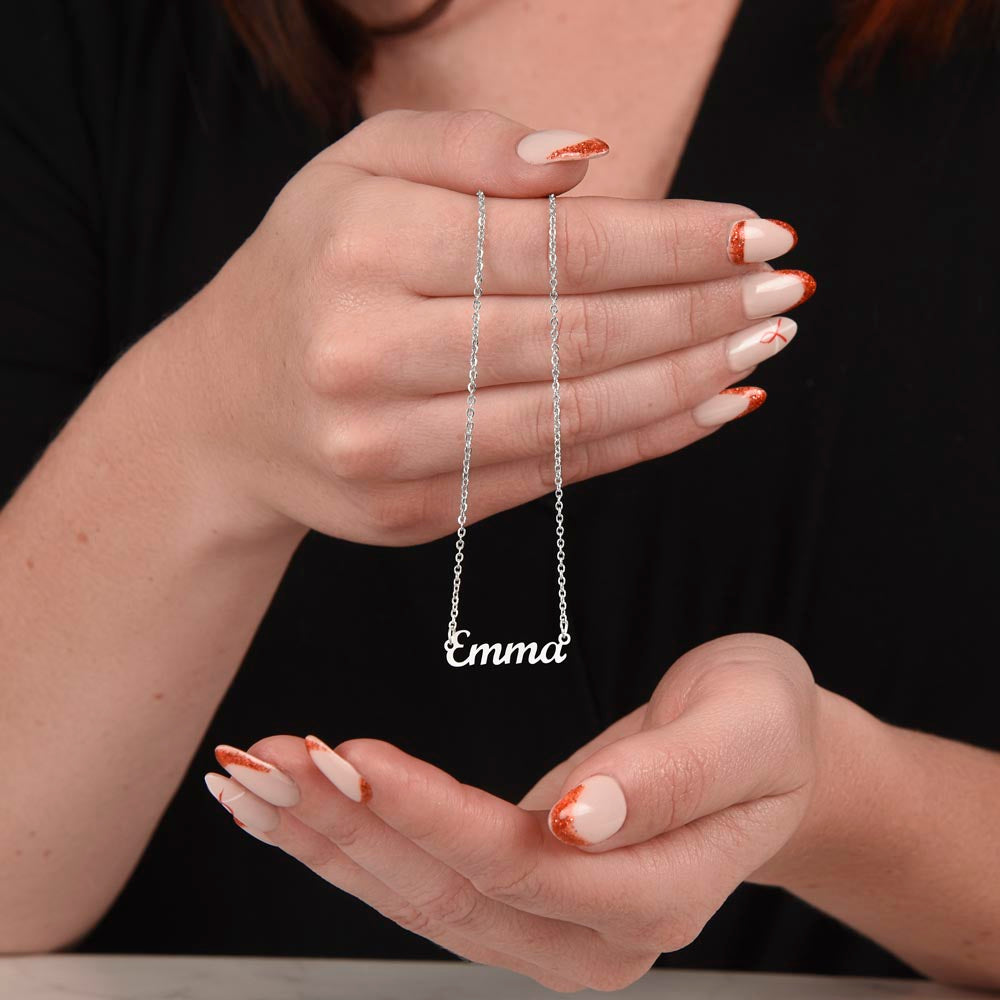 Custom Name Necklace, To My Daughter