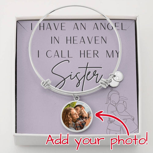 Angel Sister Customizable Bracelet