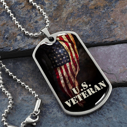 U.S. Veteran Dog Tag