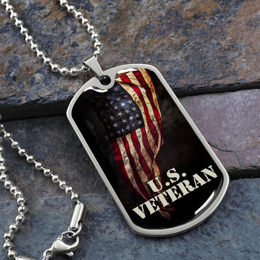 U.S. Veteran Dog Tag