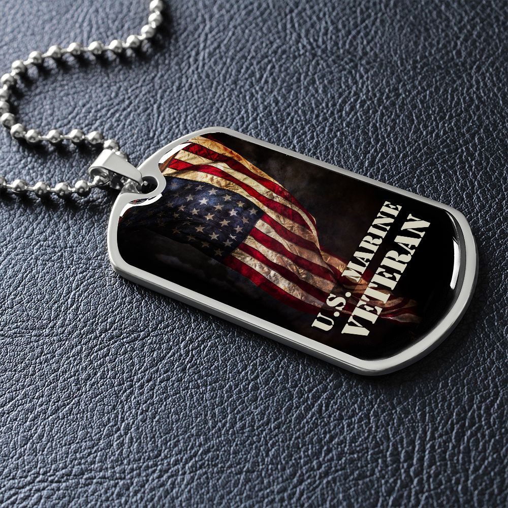 U.S. Marine Veteran DogTag