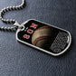 To My Son- My Favorite Baseball Player Dog Tag