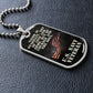 U.S. Navy Veteran Dog Tag