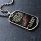 U.S. Marine Veteran Dog Tag