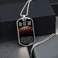 To My Son- My Favorite Basketball Player Dog Tag