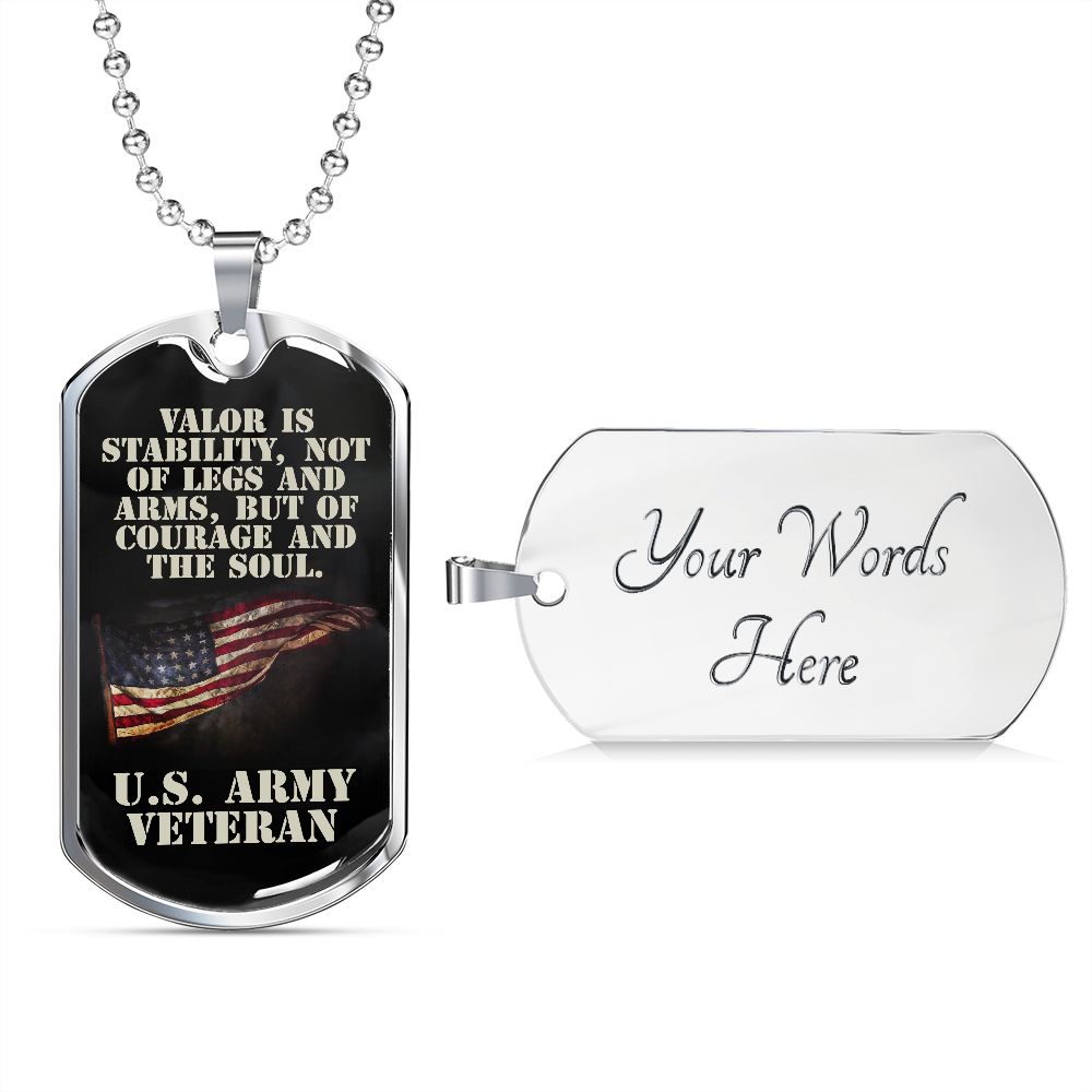 U.S. Army Veteran Dog Tag