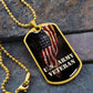 U.S. Army Veteran Dog Tag