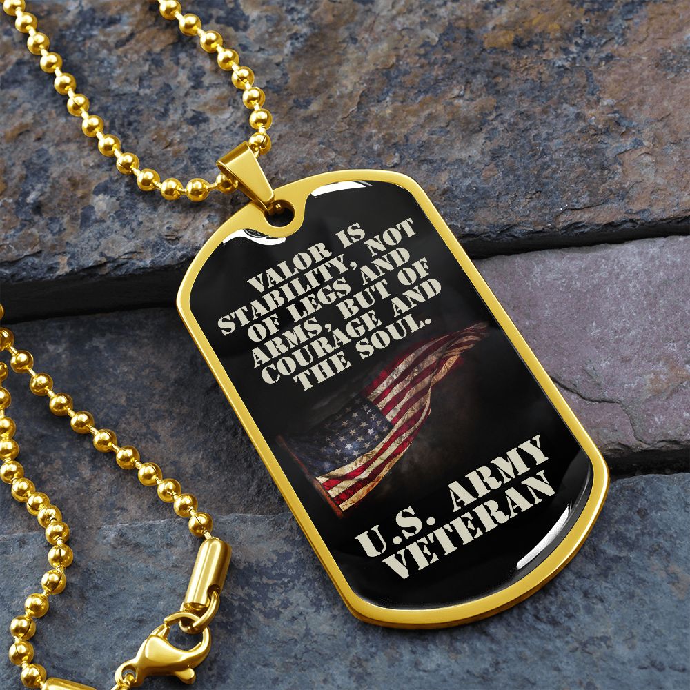 U.S. Army Veteran Dog Tag