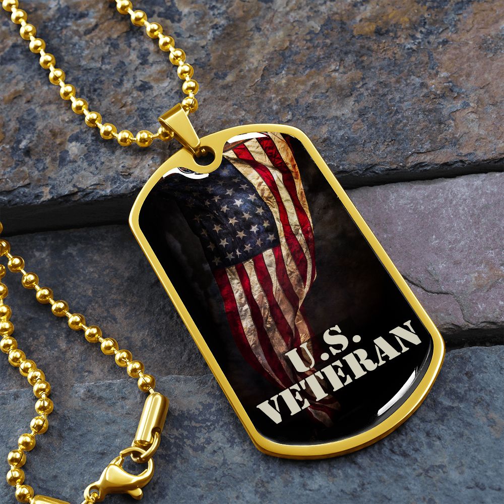 U.S. Veteran Dog Tag