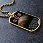 To My Son- My Favorite Baseball Player Dog Tag