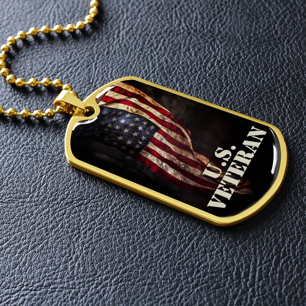 U.S. Veteran Dog Tag