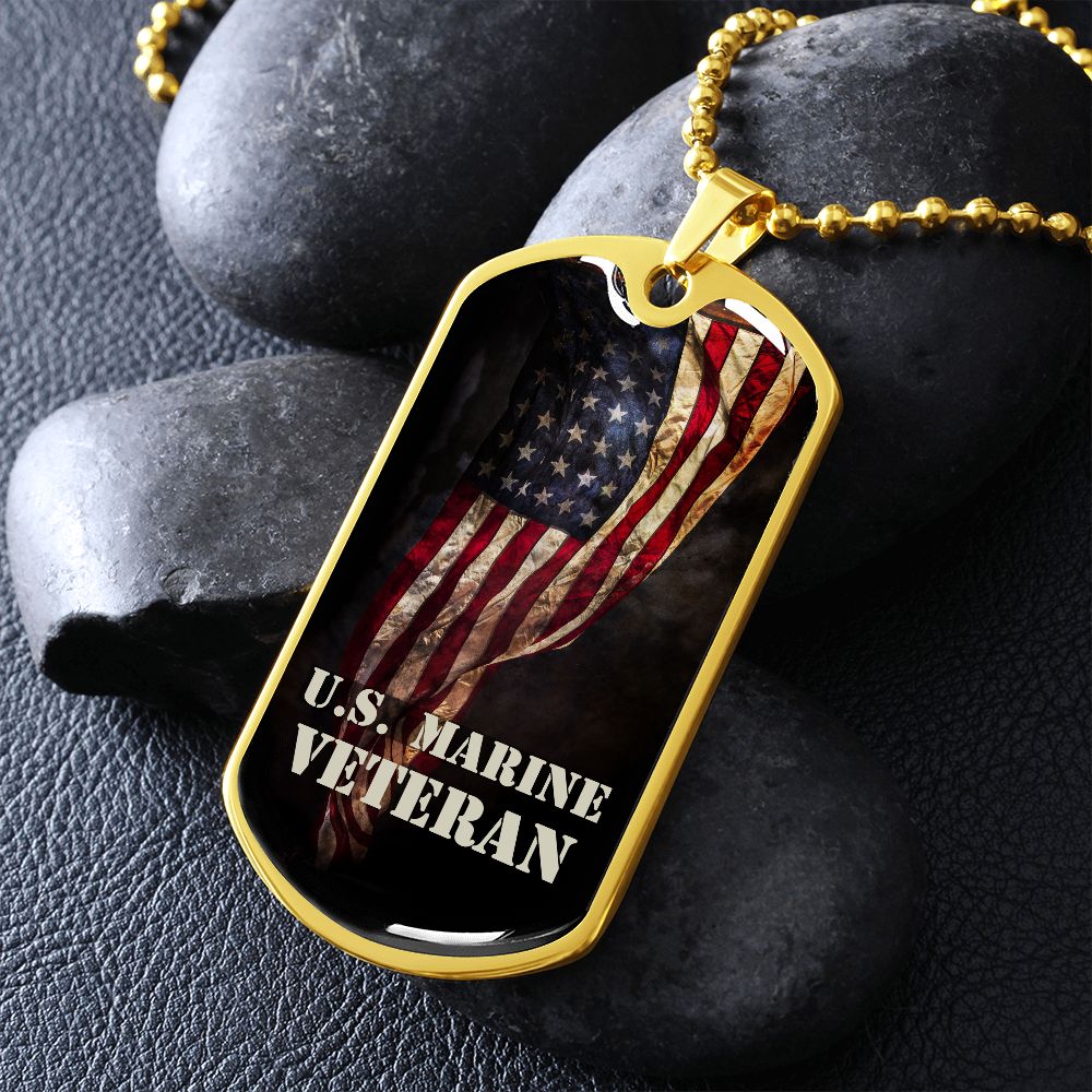 U.S. Marine Veteran DogTag