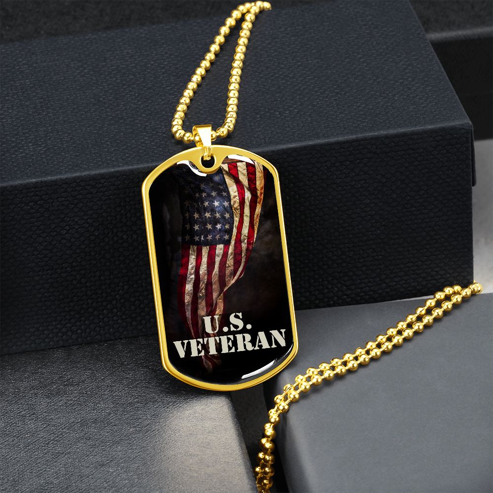 U.S. Veteran Dog Tag