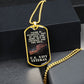 U.S. Navy Veteran Dog Tag