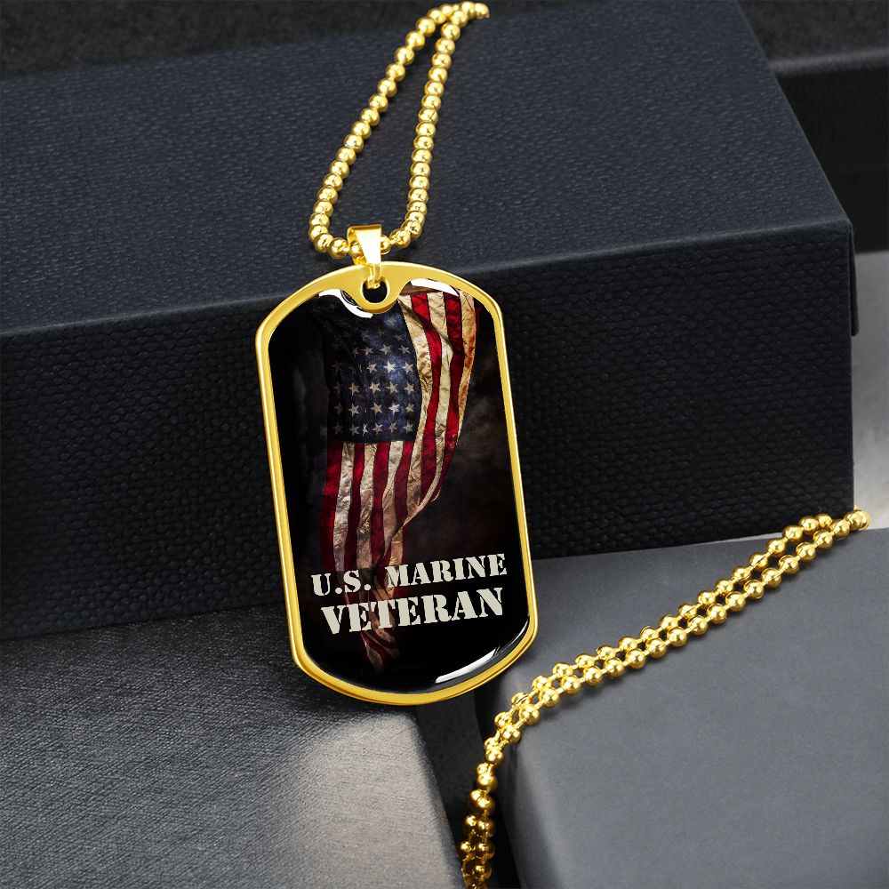U.S. Marine Veteran DogTag