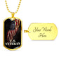 U.S. Veteran Dog Tag