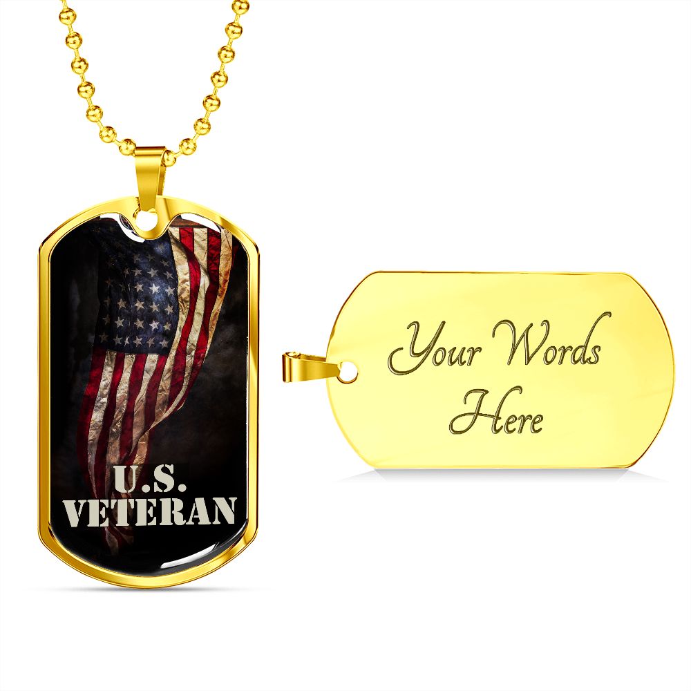 U.S. Veteran Dog Tag