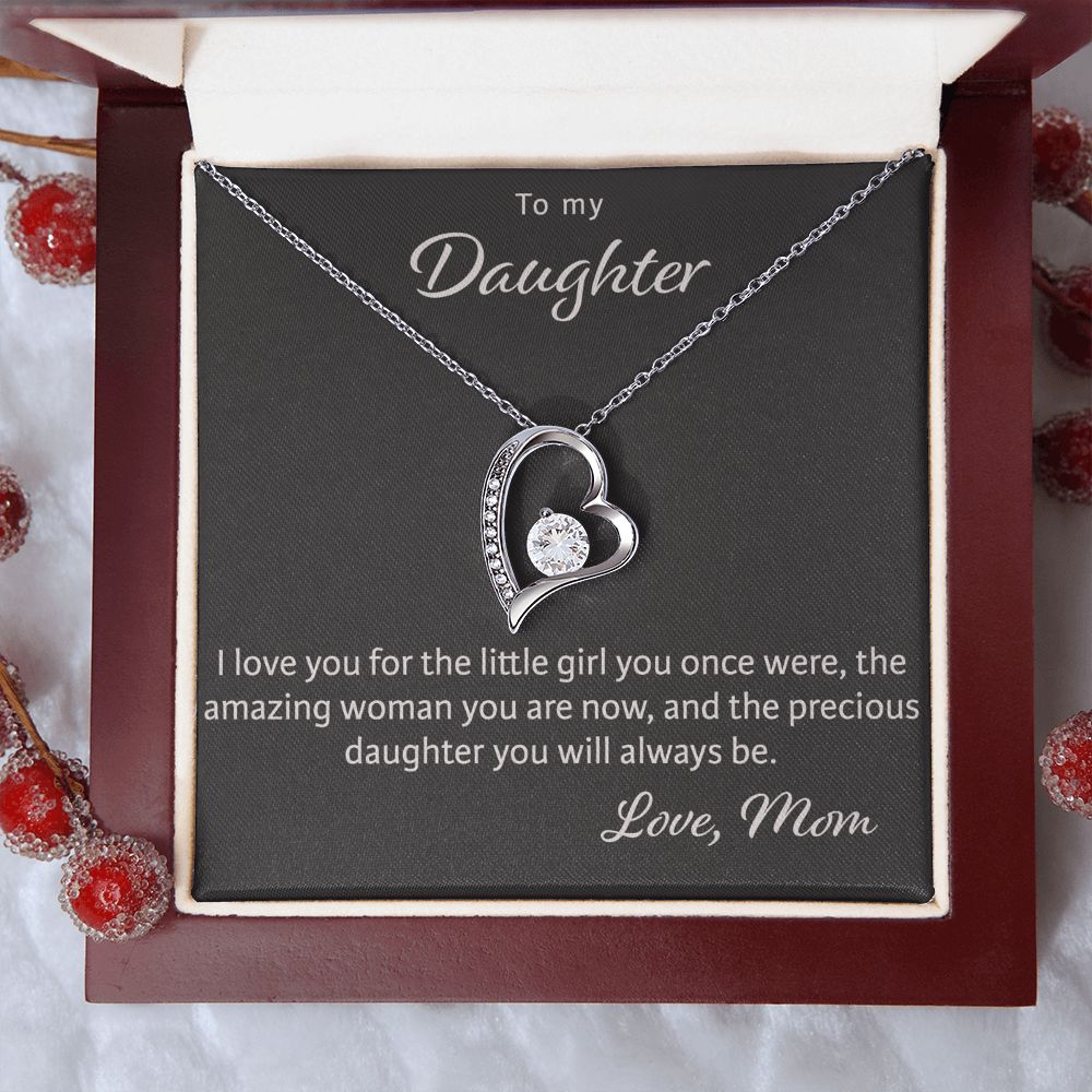 Forever Love Necklace, To My Daughter