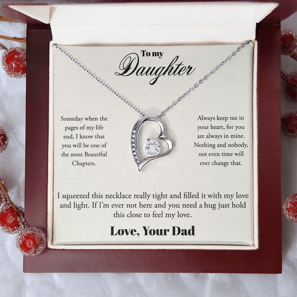 Forever Love Heart, To My Daughter