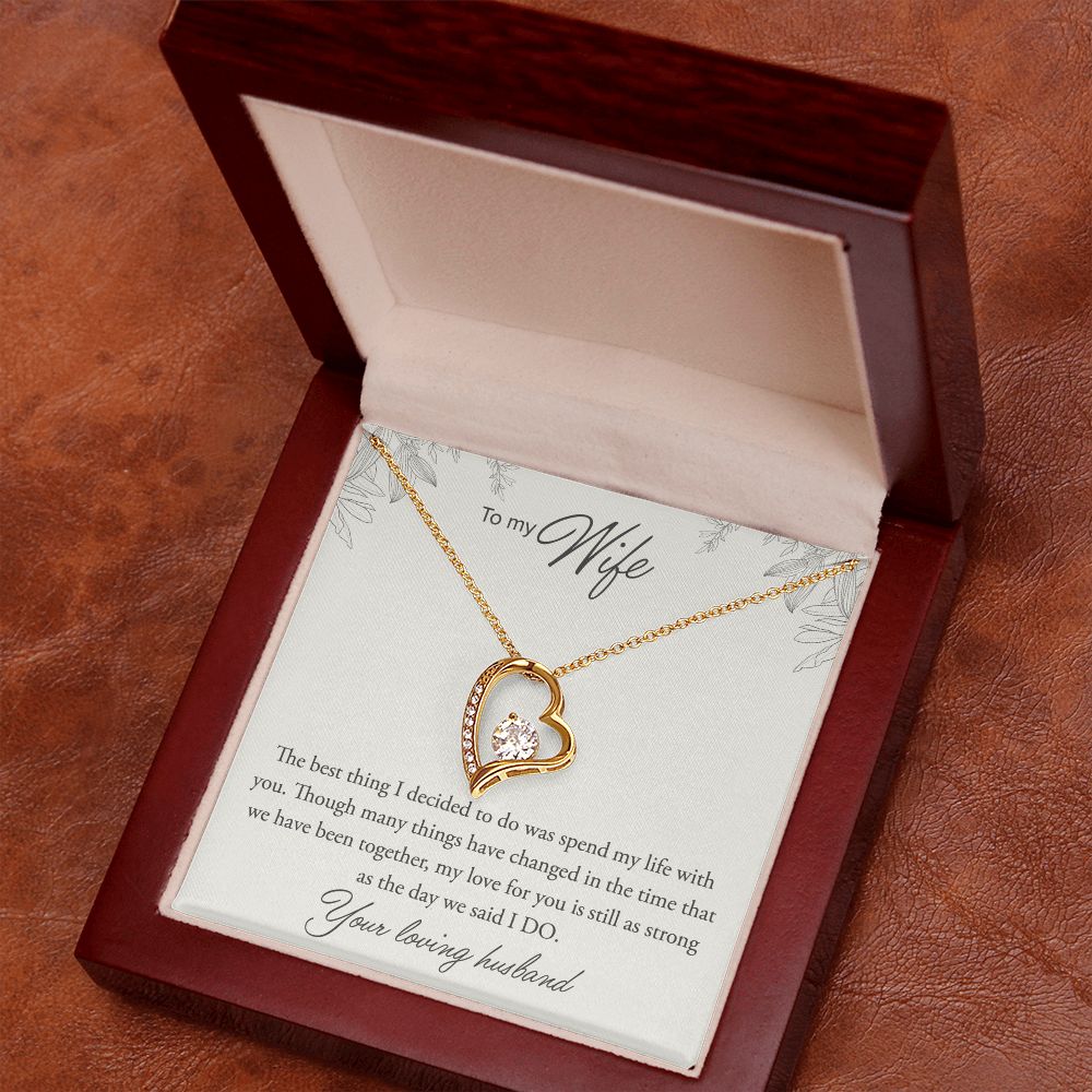 Forever Love Heart, To My Wife