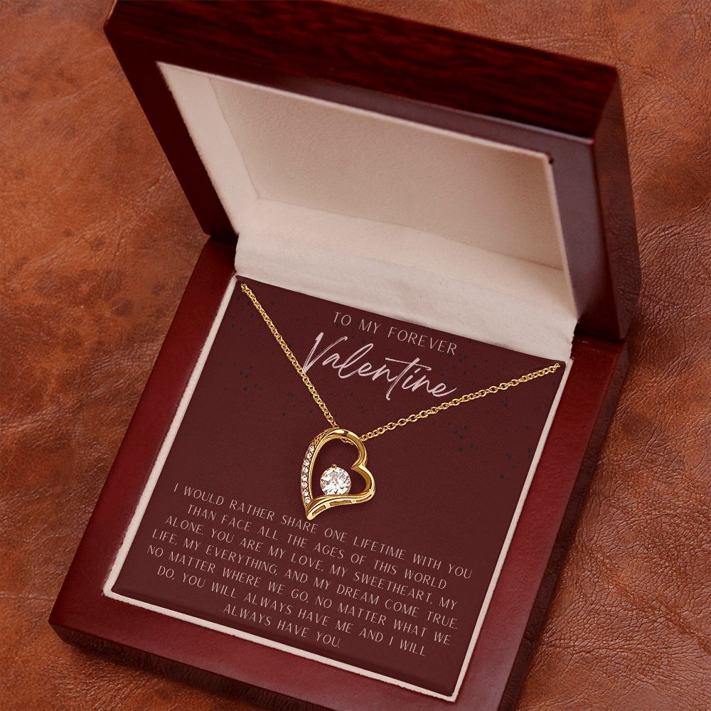 Forever Love Heart, To My Forever Valentine