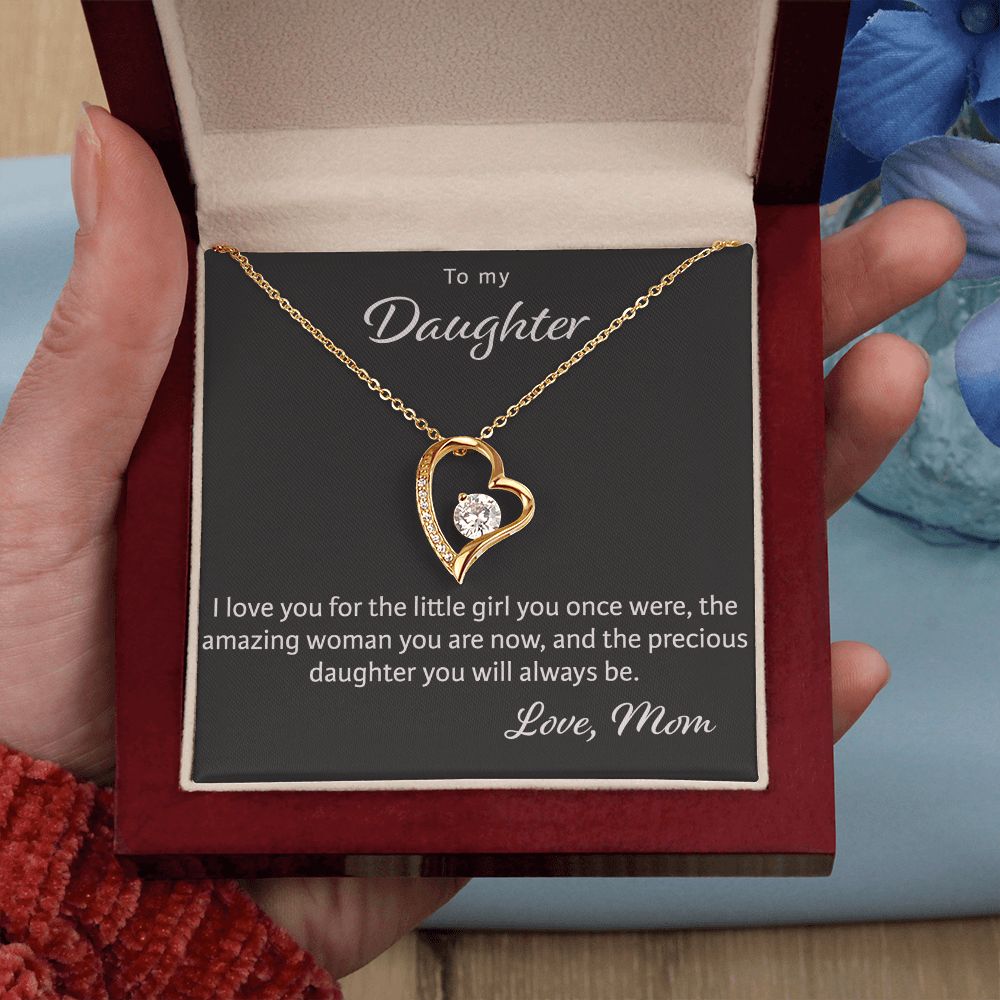 Forever Love Necklace, To My Daughter