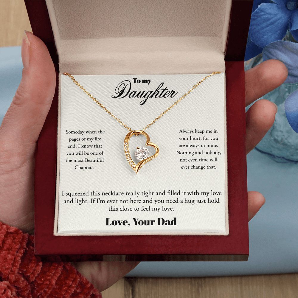 Forever Love Heart, To My Daughter