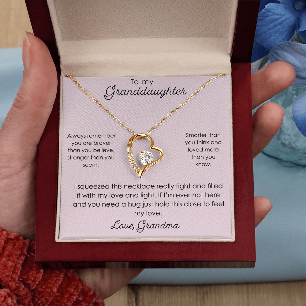 Forever Love Heart, To My Granddaughter