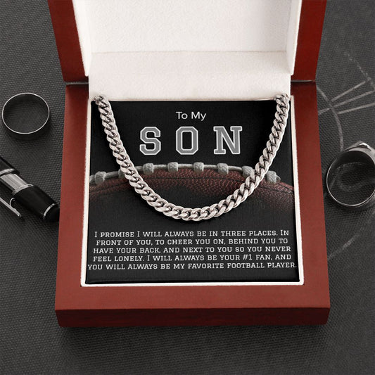 To My Son- My Favorite Football Player