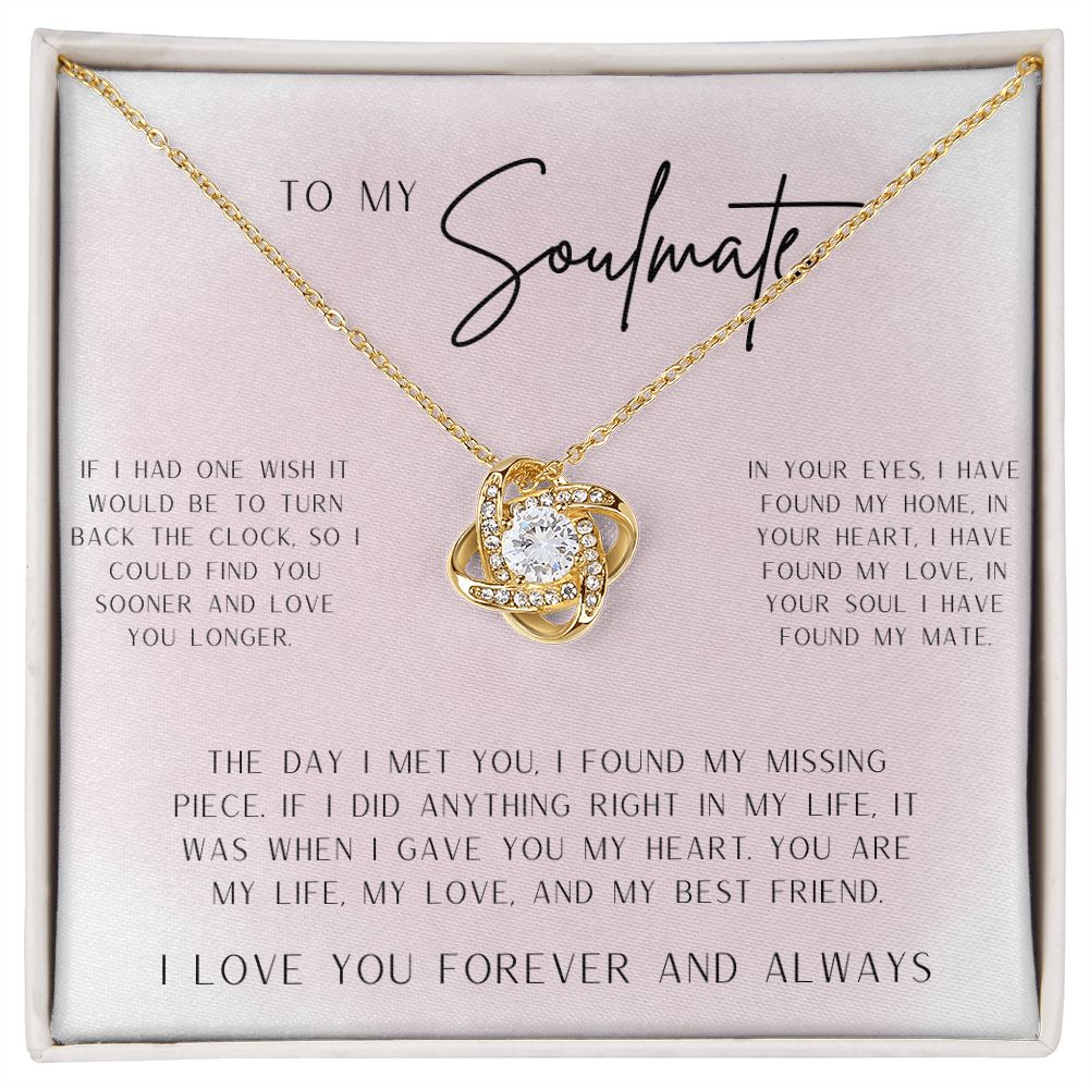 Love Knot, To My Soulmate