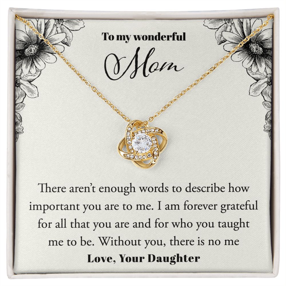 Love Knot, To My Mom