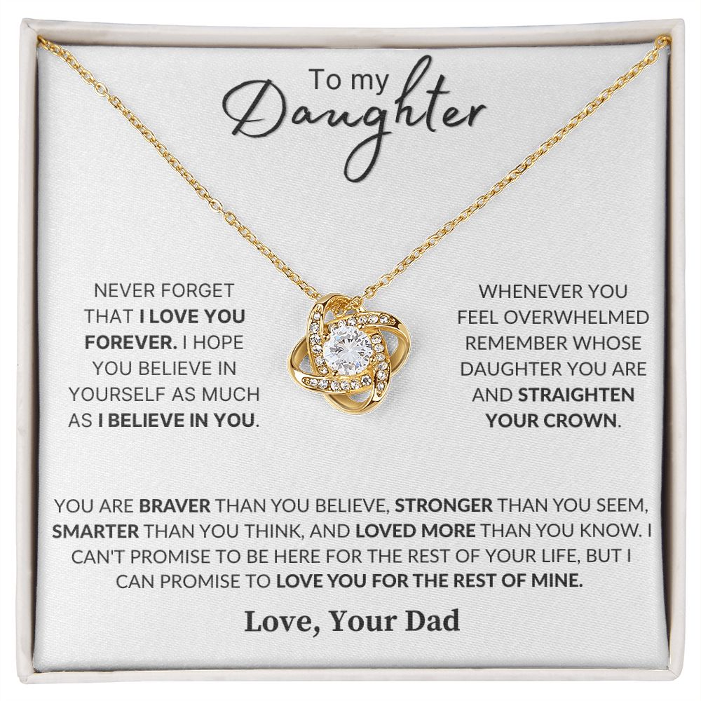 Love Knot, To My Daughter