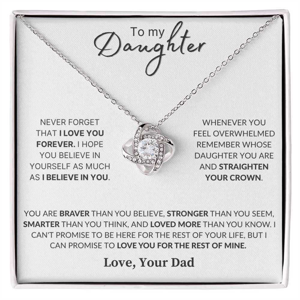 Love Knot, To My Daughter