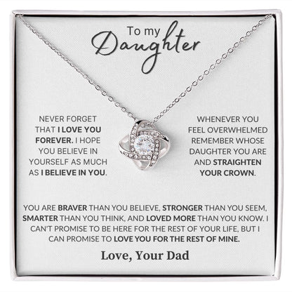 Love Knot, To My Daughter