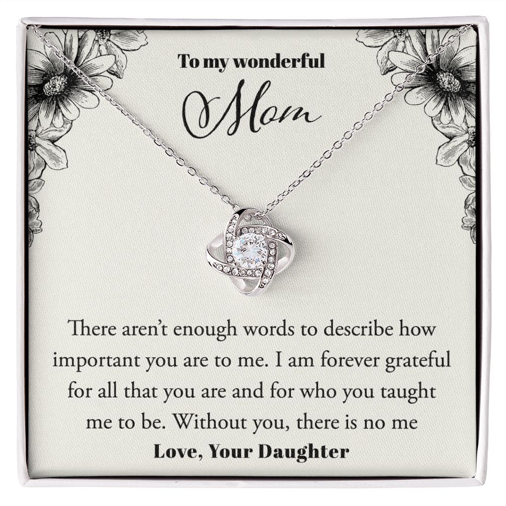 Love Knot, To My Mom