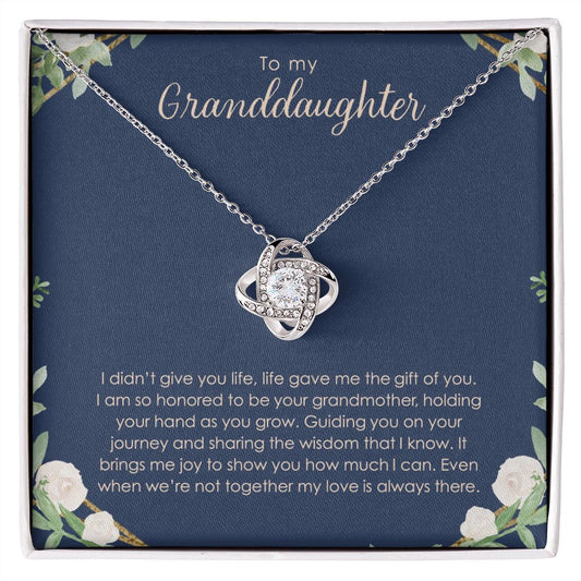 Love Knot, To My Graddaughter