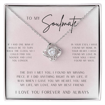 Love Knot, To My Soulmate