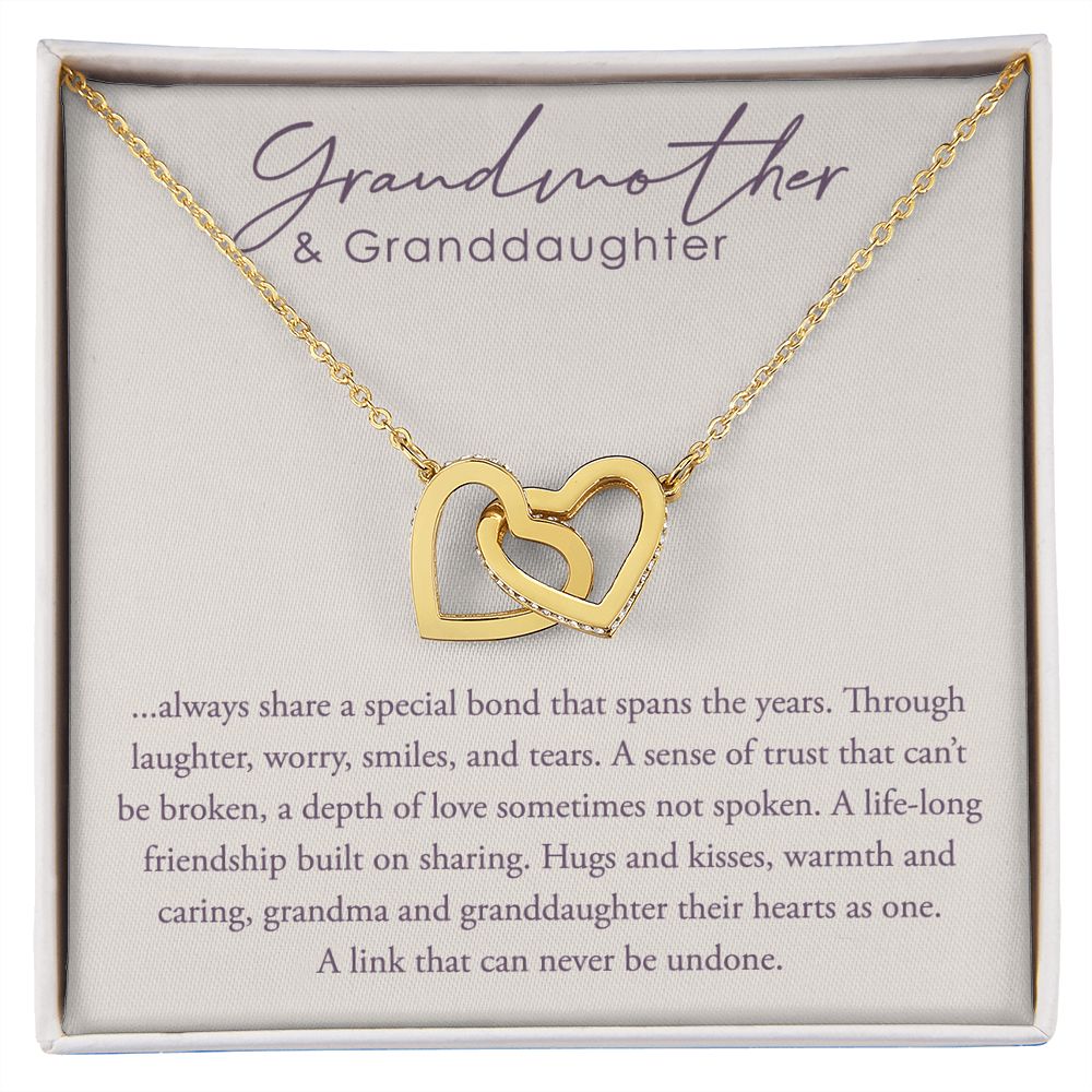Interlocking Hearts, Grandmother and Granddaughter