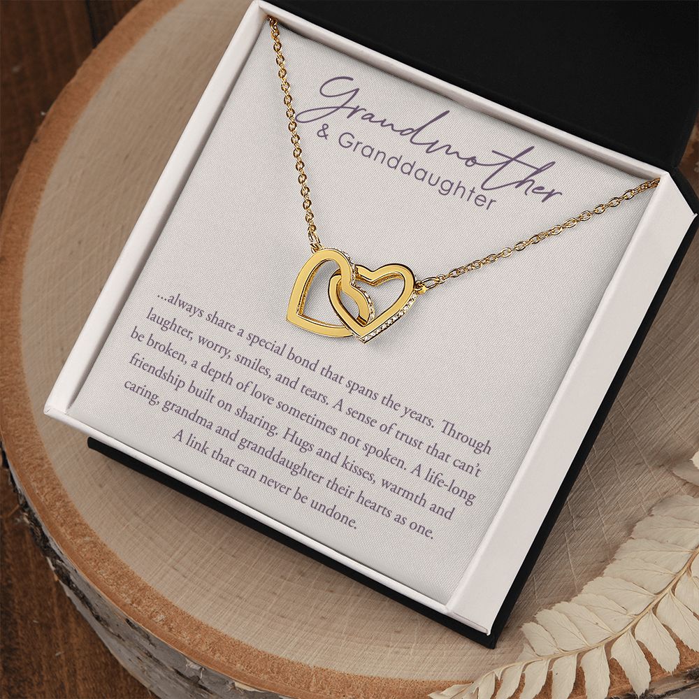 Interlocking Hearts, Grandmother and Granddaughter