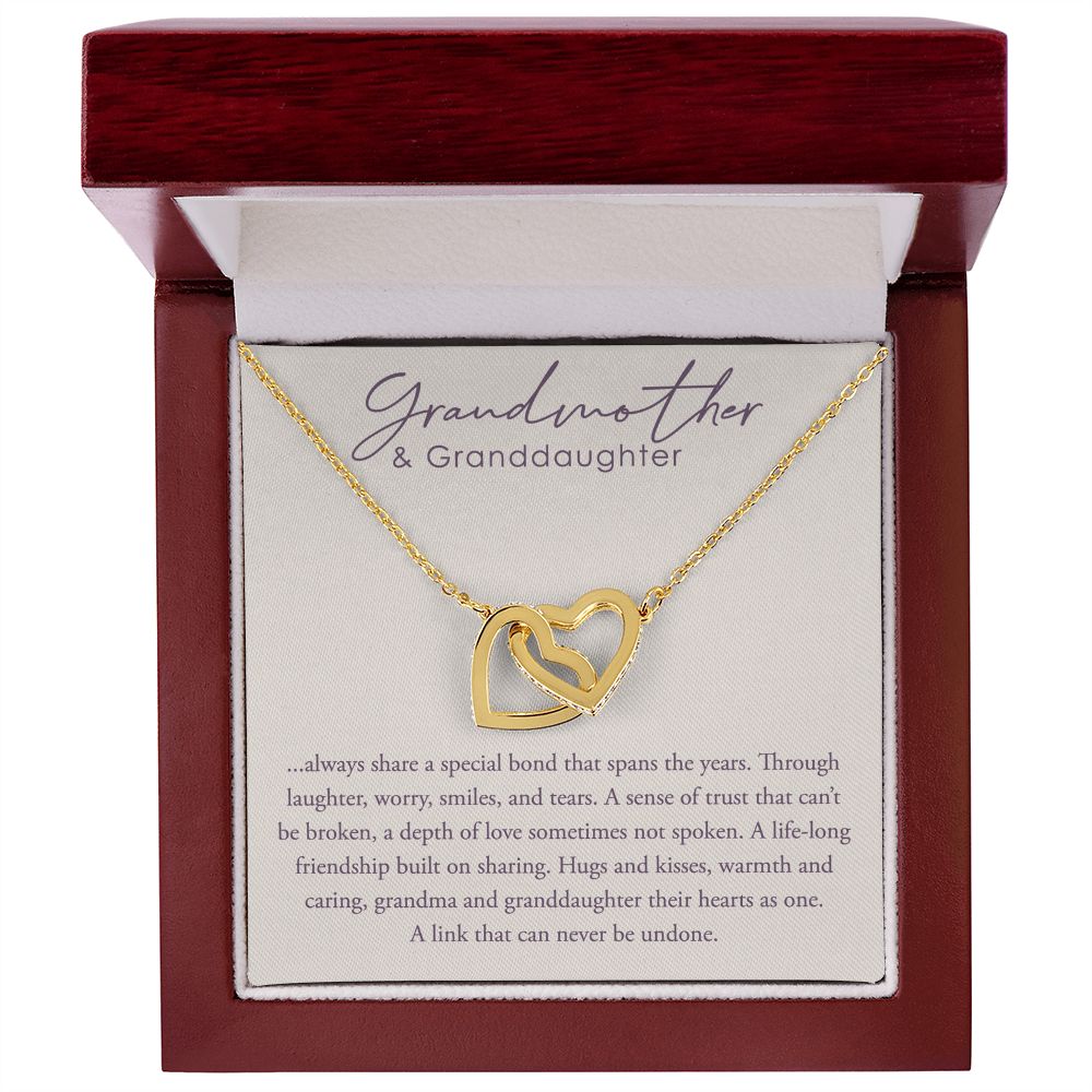 Interlocking Hearts, Grandmother and Granddaughter