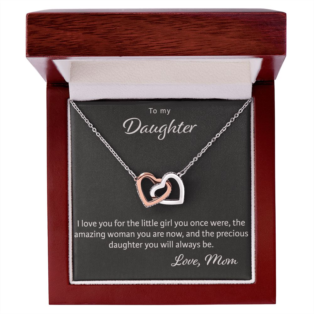 Interlocking Hearts, To My Daughter