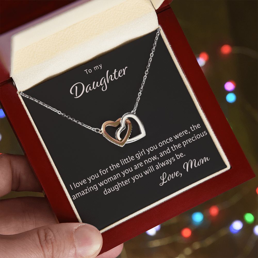 Interlocking Hearts, To My Daughter
