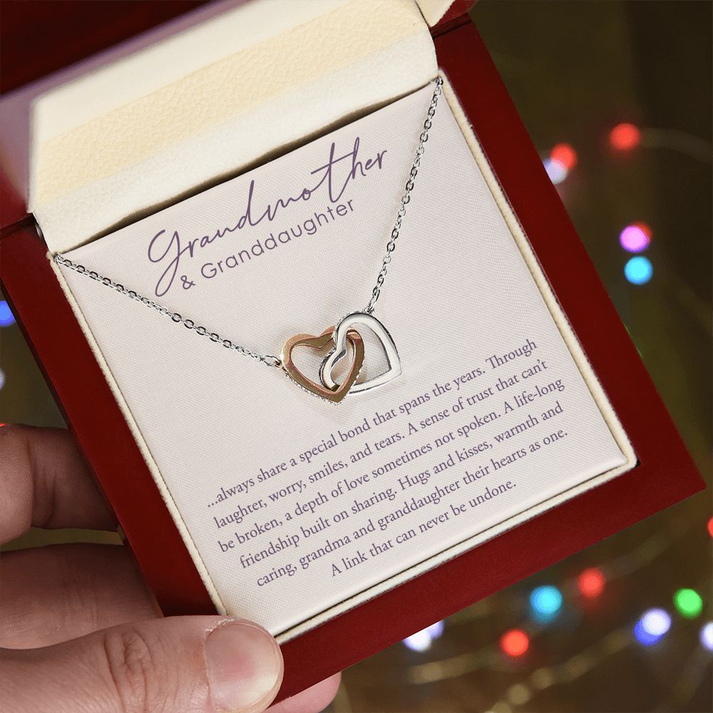 Interlocking Hearts, Grandmother and Granddaughter